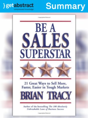 cover image of Be A Sales Superstar (Summary)